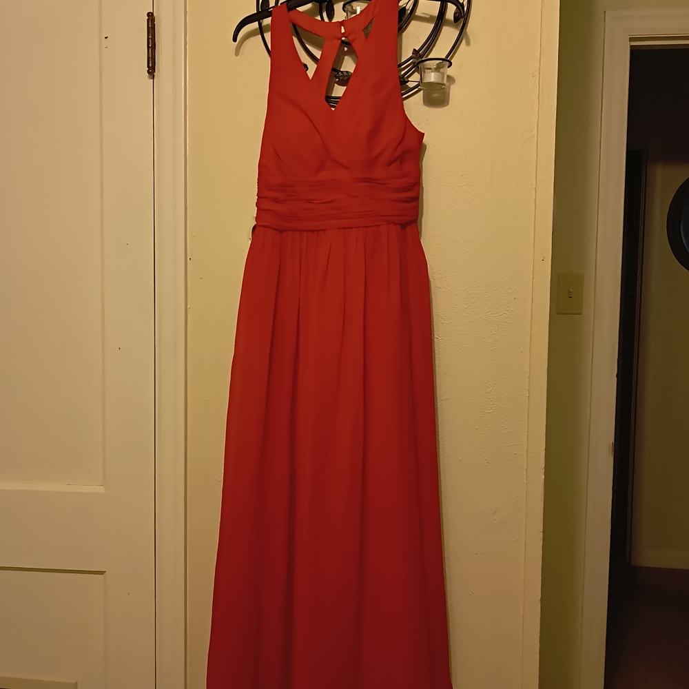 Elegant Red Evening Gown